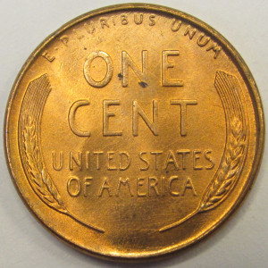 1946 Lincoln Wheat Cent - antique post WW2 era American penny coin