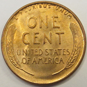 1941 Lincoln Wheat Cent - antique American uncirculated wheat penny coin