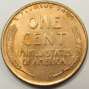 1948 Lincoln Wheat Cent - antique American wheat penny coin