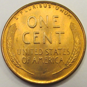 1949 D Lincoln Wheat Cent - antique Denver mintmark uncirculated wheat penny