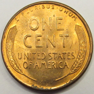 1950 D Lincoln Wheat Cent - antique Denver mintmark uncirculated penny coin