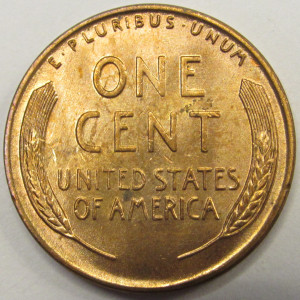 1953 Lincoln Wheat Cent - antique American uncirculated wheat penny