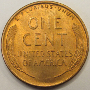 1947 D Lincoln Wheat Cent - antique Denver mintmark uncirculated penny
