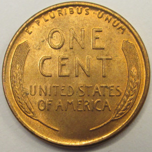 1942 D Lincoln Wheat Cent - antique Denver mintmark uncirculated wheat penny