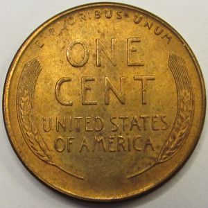 1948 S Lincoln Wheat Cent - antique San Francisco mintmark wheat penny