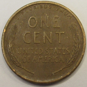 1928 Lincoln Wheat Cent - antique American wheat penny coin