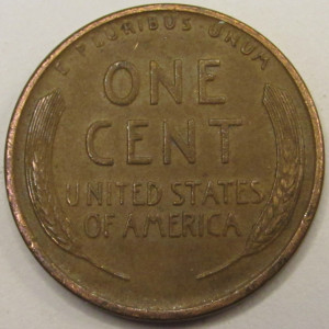 1929 Lincoln Wheat Cent - roaring twenties American wheat penny