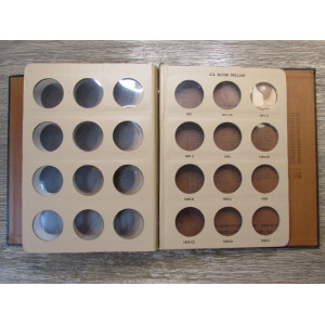 Dansco coin album for Silver Dollars - 1878-1893 - vintage storage