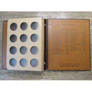 Dansco coin album for Silver Dollars - 1878-1893 - vintage storage