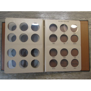 Dansco coin album for Morgan Dollars - 1878-1890 - vintage album