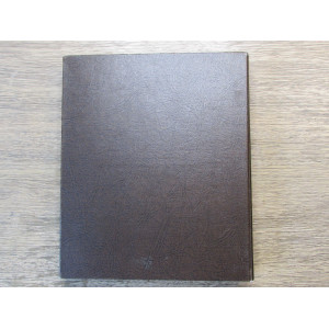 Dansco coin album - blank for silver dollars (38 mm) - 6 pages