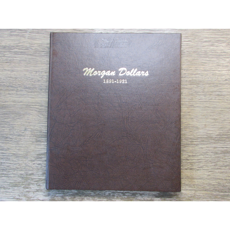 Dansco coin album for Morgan Dollars - 1891-1921 - vintage