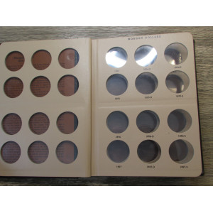 Dansco coin album for Morgan Dollars - 1891-1921 - vintage