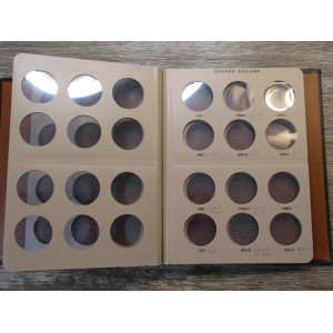 Dansco coin album for Morgan Dollars - 1891-1921 - vintage