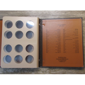 Dansco coin album for Morgan Dollars - 1891-1921 - vintage