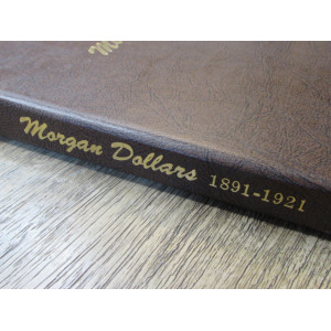 Dansco coin album for Morgan Dollars - 1891-1921 - vintage