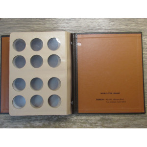 Dansco album for silver dollars - 4 pages - vintage album