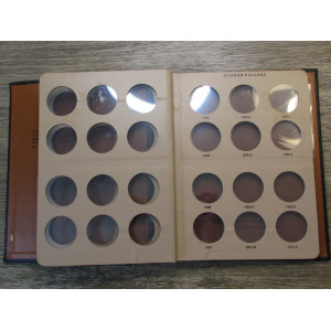 Dansco album for Morgan Dollars - 1891-1921