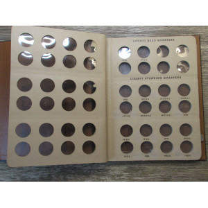 Dansco album for Liberty (Barber and Standing Liberty) Quarters - 1892-1930