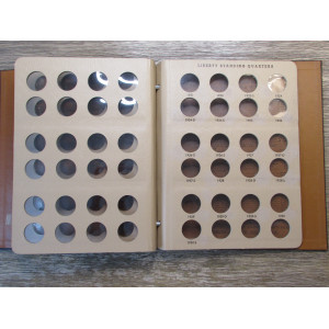 Dansco album for Liberty (Barber and Standing Liberty) Quarters - 1892-1930