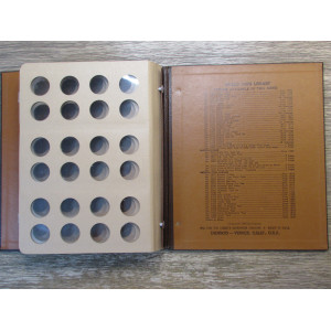 Dansco album for Liberty (Barber and Standing Liberty) Quarters - 1892-1930