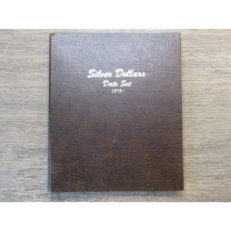 Dansco album for Morgan Silver Dollars Date Set - vintage coin album