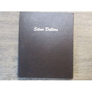 Dansco album for Silver Dollars - blank vintage coin album