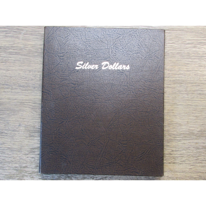 Dansco album for Silver Dollars - blank vintage coin album