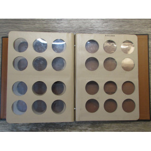 Dansco album for Silver Dollars - blank vintage coin album