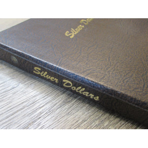 Dansco album for Silver Dollars - blank vintage coin album