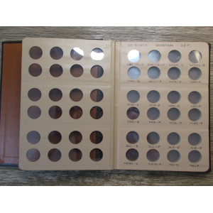 Dansco album for 50 state quarters - 1999-onwards - vintage album