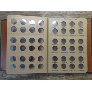 Dansco album for 50 state quarters - 1999-onwards - vintage album