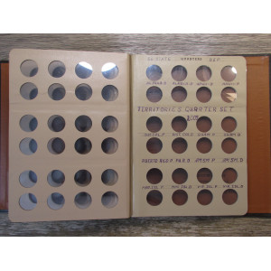 Dansco album for 50 state quarters - 1999-onwards - vintage album