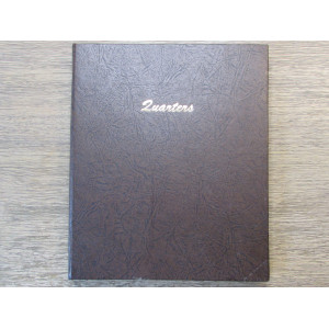Dansco coin album for Quarters - with labeled pages