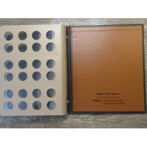 Dansco coin album for Quarters - with labeled pages
