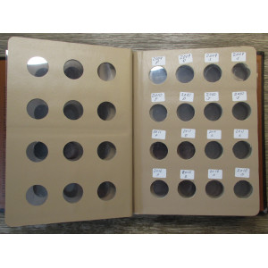 Dansco album for Sacagawea Dollars with proof issues - vintage album