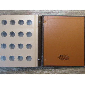 Dansco album for Sacagawea Dollars with proof issues - vintage album