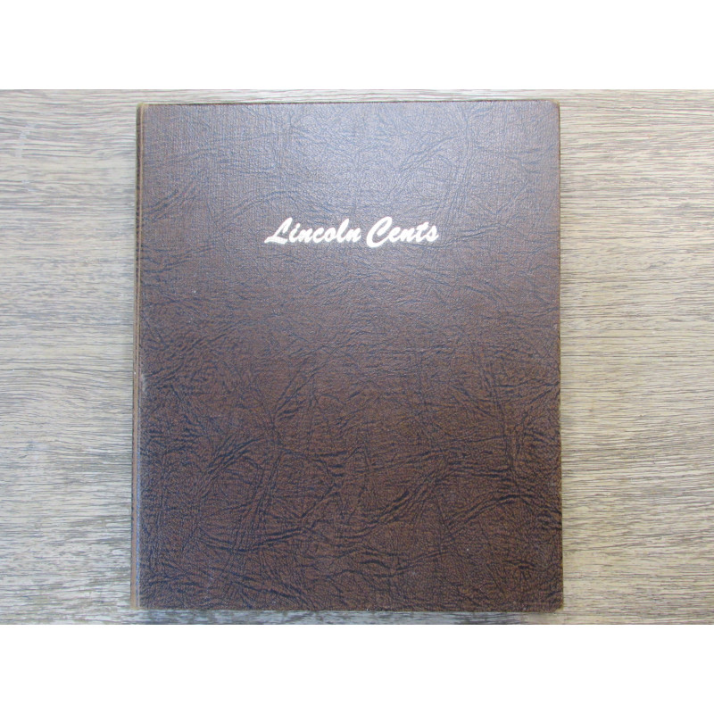 Dansco album for Lincoln Cents - 1909-2000 - vintage album
