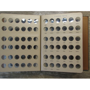 Dansco album for Lincoln Cents - 1909-2000 - vintage album