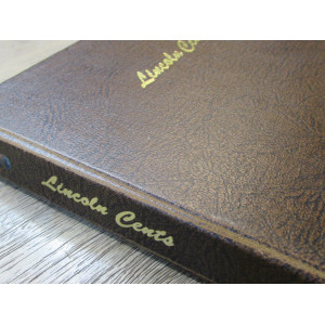 Dansco album for Lincoln Cents - 1909-2000 - vintage album