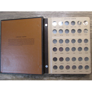 Dansco album for Lincoln Cents with proof only issues - 1909-1995