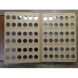 Dansco album for Lincoln Cents with proof only issues - 1909-1995
