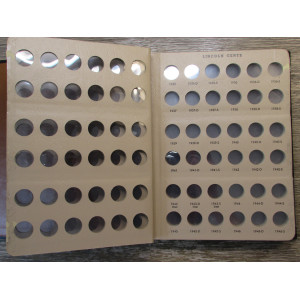 Dansco album for Lincoln Cents with proof only issues - 1909-1995