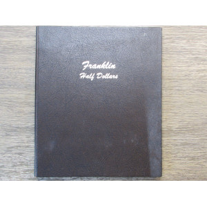 Dansco album for Franklin Half Dollars - 1948-1963 - vintage album