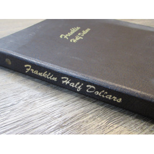 Dansco album for Franklin Half Dollars - 1948-1963 - vintage album