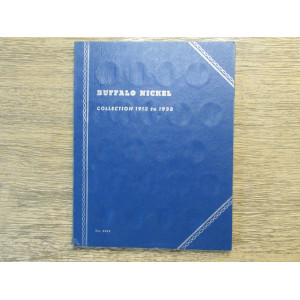 Whitman classic coin folder for Buffalo Nickels - 1913-1938