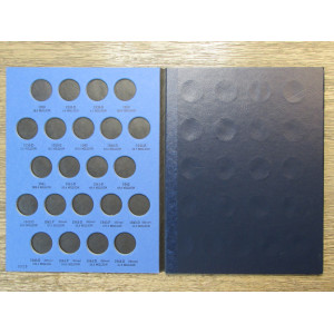 Whitman coin folder for Jefferson Nickels - 1938 to 1961 - vintage