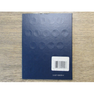 Whitman coin folder for Jefferson Nickels - 1938 to 1961 - vintage