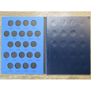 Whitman coin folder for Jefferson Nickels - 1961-1994 - vintage