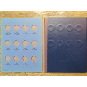 Whitman classic coin folder for Liberty Head V Nickels - 1883-1912